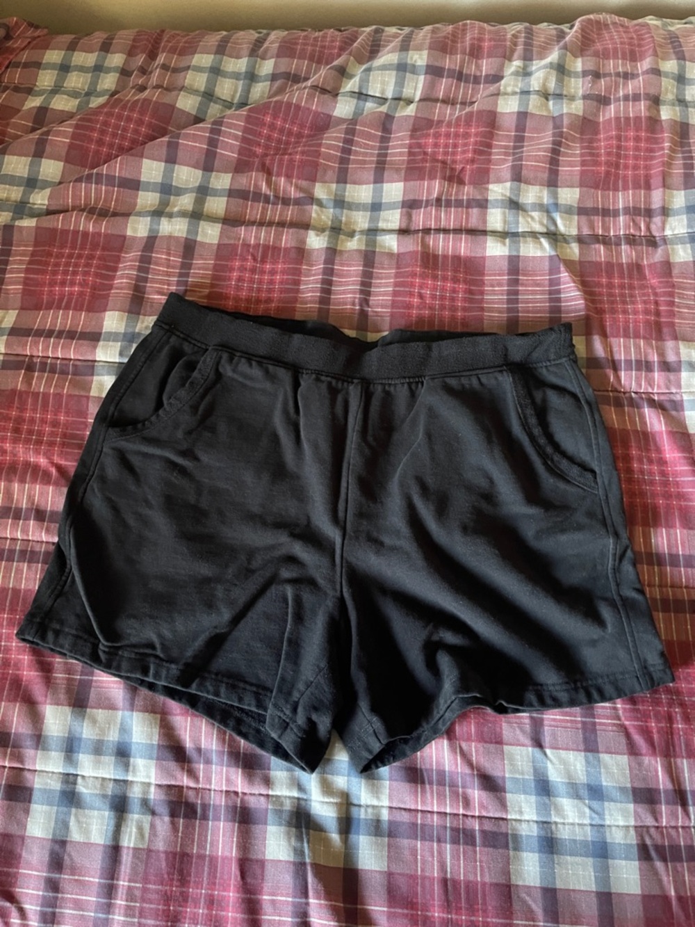 torrid Black Athletic Pull-On Shorts